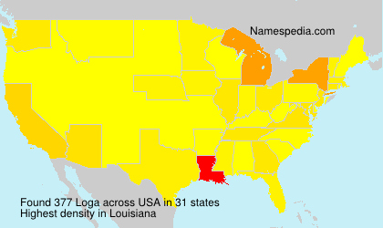 Surname Loga in USA Surname Loga in USA