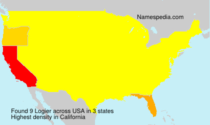 Surname Logier in USA Surname Logier in USA