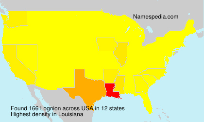 Surname Lognion in USA Surname Lognion in USA