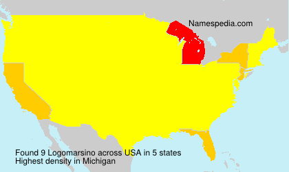 Surname Logomarsino in USA Surname Logomarsino in USA
