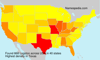 Surname Logston in USA Surname Logston in USA
