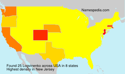 Surname Logvinenko in USA Surname Logvinenko in USA