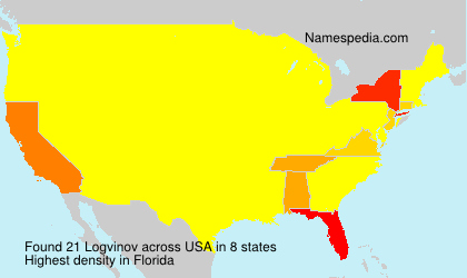 Surname Logvinov in USA Surname Logvinov in USA
