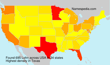 Surname Lohn in USA Surname Lohn in USA