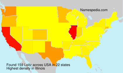 Surname Loitz in USA Surname Loitz in USA