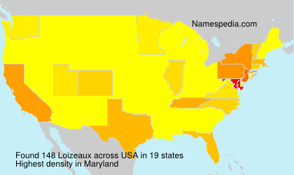 Surname Loizeaux in USA Surname Loizeaux in USA