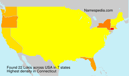 Surname Lokis in USA