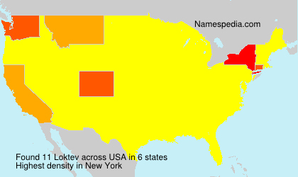 Surname Loktev in USA Surname Loktev in USA