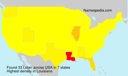 Surname Lolan in USA Surname Lolan in USA
