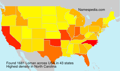 Surname Loman in USA