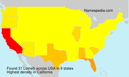 Surname Lomelli in USA Surname Lomelli in USA