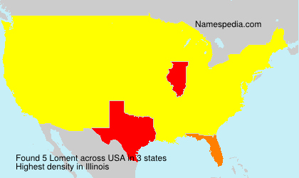 Surname Loment in USA Surname Loment in USA