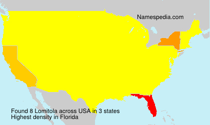 Surname Lomitola in USA Surname Lomitola in USA