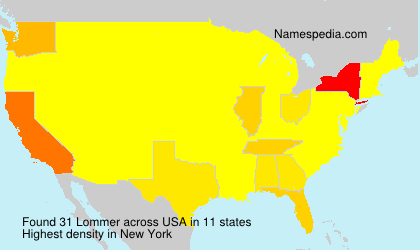 Surname Lommer in USA Surname Lommer in USA