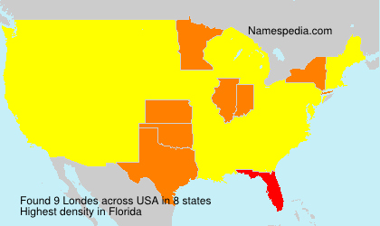 Surname Londes in USA Surname Londes in USA