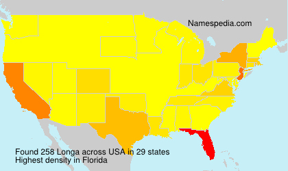 Surname Longa in USA Surname Longa in USA