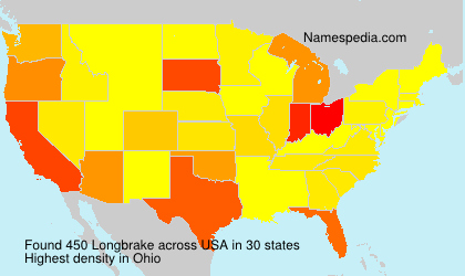 Surname Longbrake in USA Surname Longbrake in USA