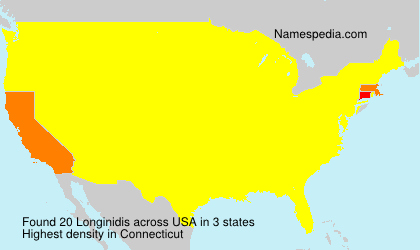 Surname Longinidis in USA Surname Longinidis in USA