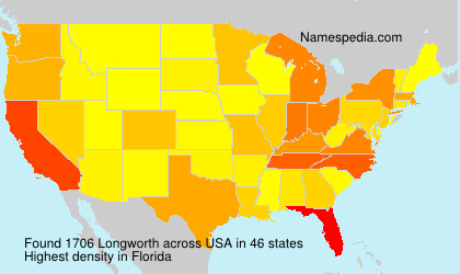 Surname Longworth in USA Surname Longworth in USA