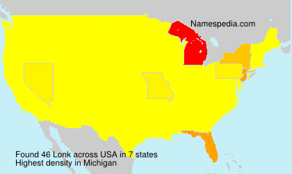 Surname Lonk in USA Surname Lonk in USA