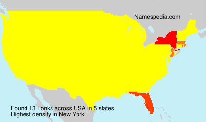 Surname Lonks in USA Surname Lonks in USA