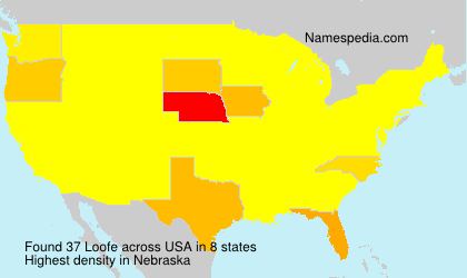 Surname Loofe in USA Surname Loofe in USA