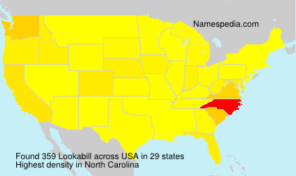 Surname Lookabill in USA Surname Lookabill in USA
