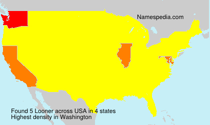 Surname Looner in USA Surname Looner in USA
