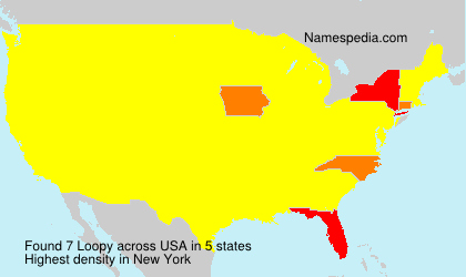 Surname Loopy in USA Surname Loopy in USA