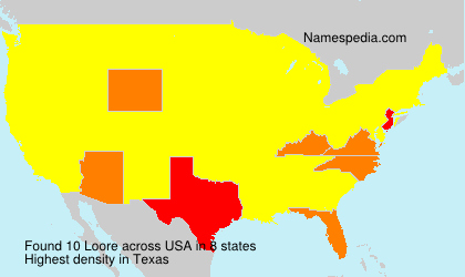 Surname Loore in USA Surname Loore in USA