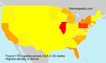 Surname Lopatka in USA Surname Lopatka in USA