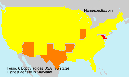 Surname Loppy in USA Surname Loppy in USA