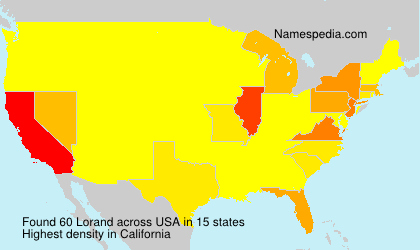 Surname Lorand in USA Surname Lorand in USA