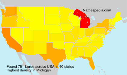 Surname Loree in USA Surname Loree in USA