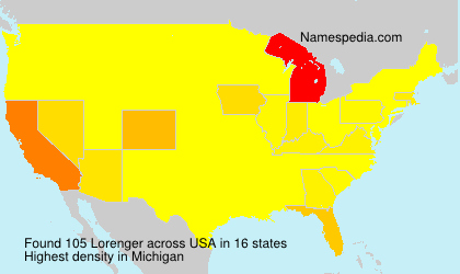 Surname Lorenger in USA Surname Lorenger in USA