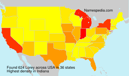 Surname Lorey in USA Surname Lorey in USA