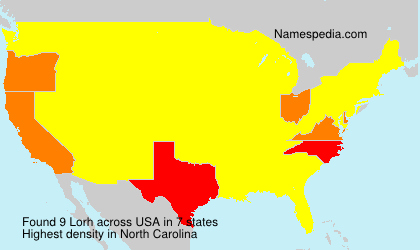 Surname Lorh in USA Surname Lorh in USA