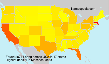 Surname Loring in USA Surname Loring in USA