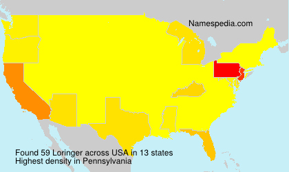 Surname Loringer in USA Surname Loringer in USA