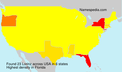 Surname Lorinz in USA Surname Lorinz in USA