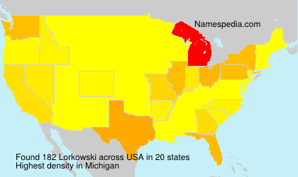 Surname Lorkowski in USA Surname Lorkowski in USA