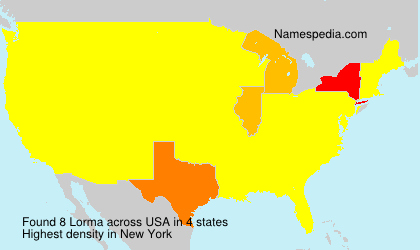 Surname Lorma in USA Surname Lorma in USA