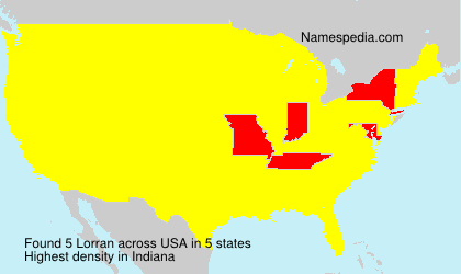 Surname Lorran in USA Surname Lorran in USA