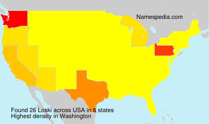 Surname Loski in USA Surname Loski in USA
