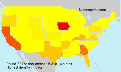 Surname Lossner in USA Surname Lossner in USA