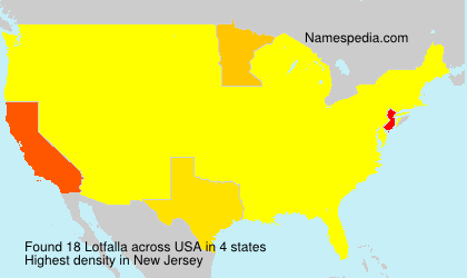 Surname Lotfalla in USA Surname Lotfalla in USA