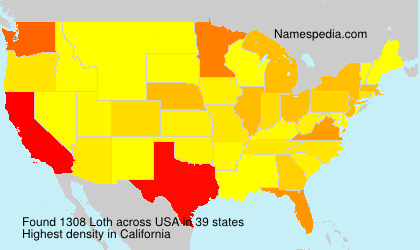 Surname Loth in USA Surname Loth in USA