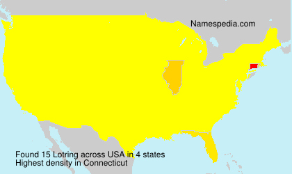 Surname Lotring in USA Surname Lotring in USA
