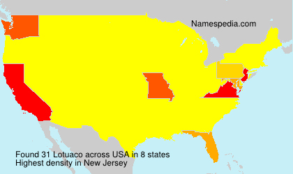 Surname Lotuaco in USA Surname Lotuaco in USA