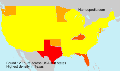 Surname Loure in USA Surname Loure in USA